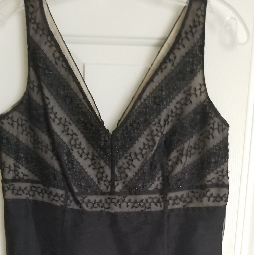 Black cocktail dress